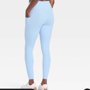 NWT All in Motion leggings light blue